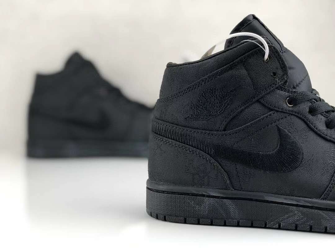 jordan air jordan 1 retro mid - Negro