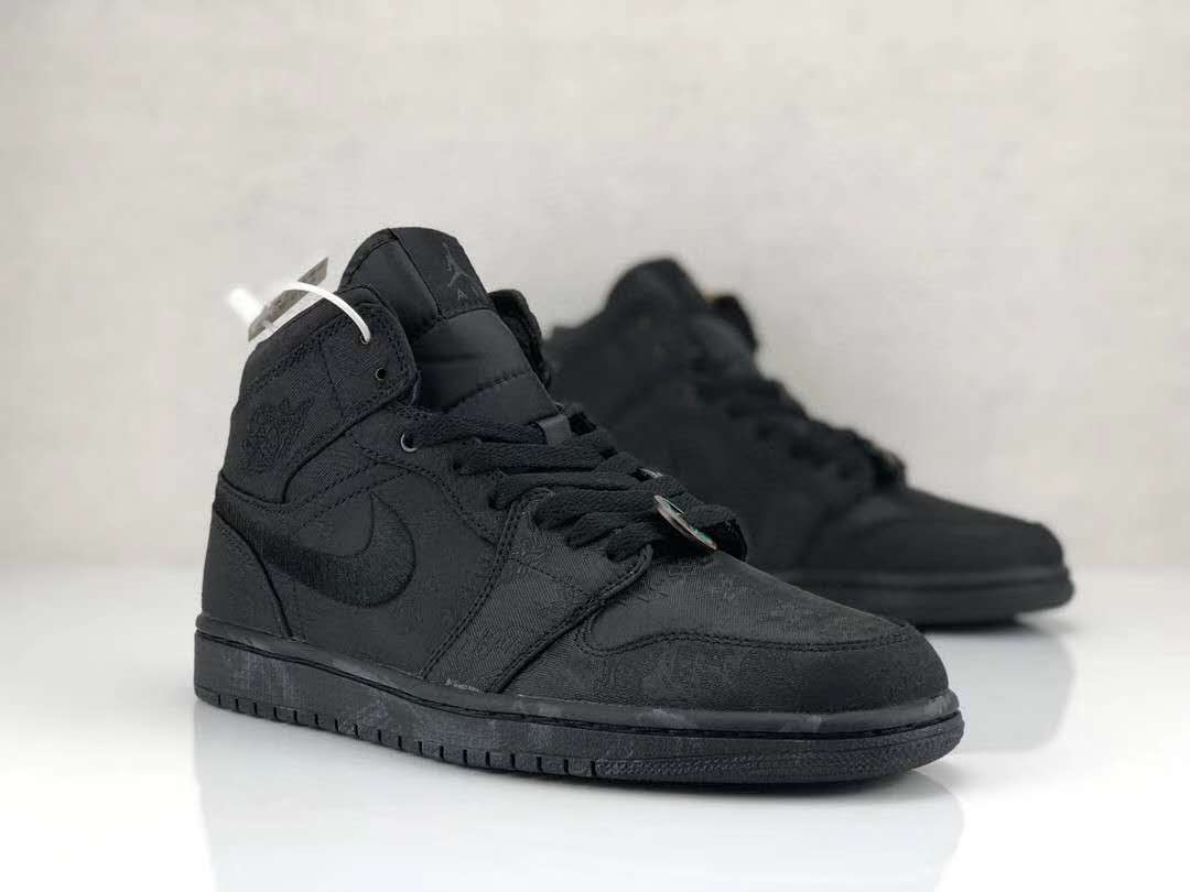 jordan air jordan 1 retro mid - Negro