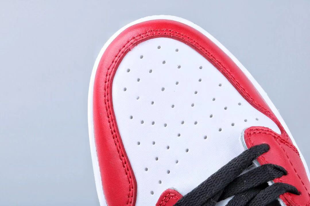 jordan air jordan 1 retro low - Blanco Negro Rojo