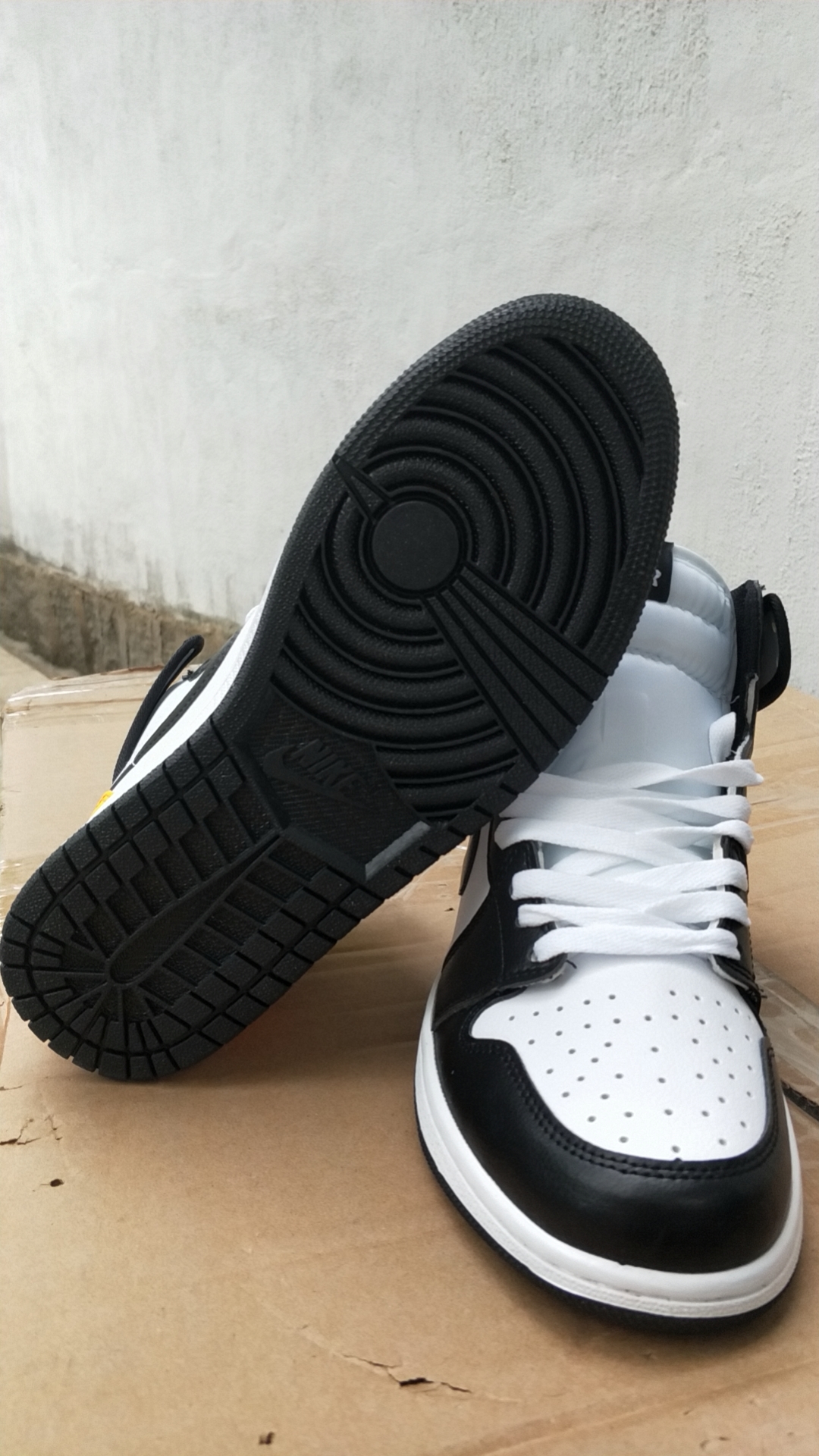 jordan air jordan 1 retro high - Amarillo Blanco Negro Fluor