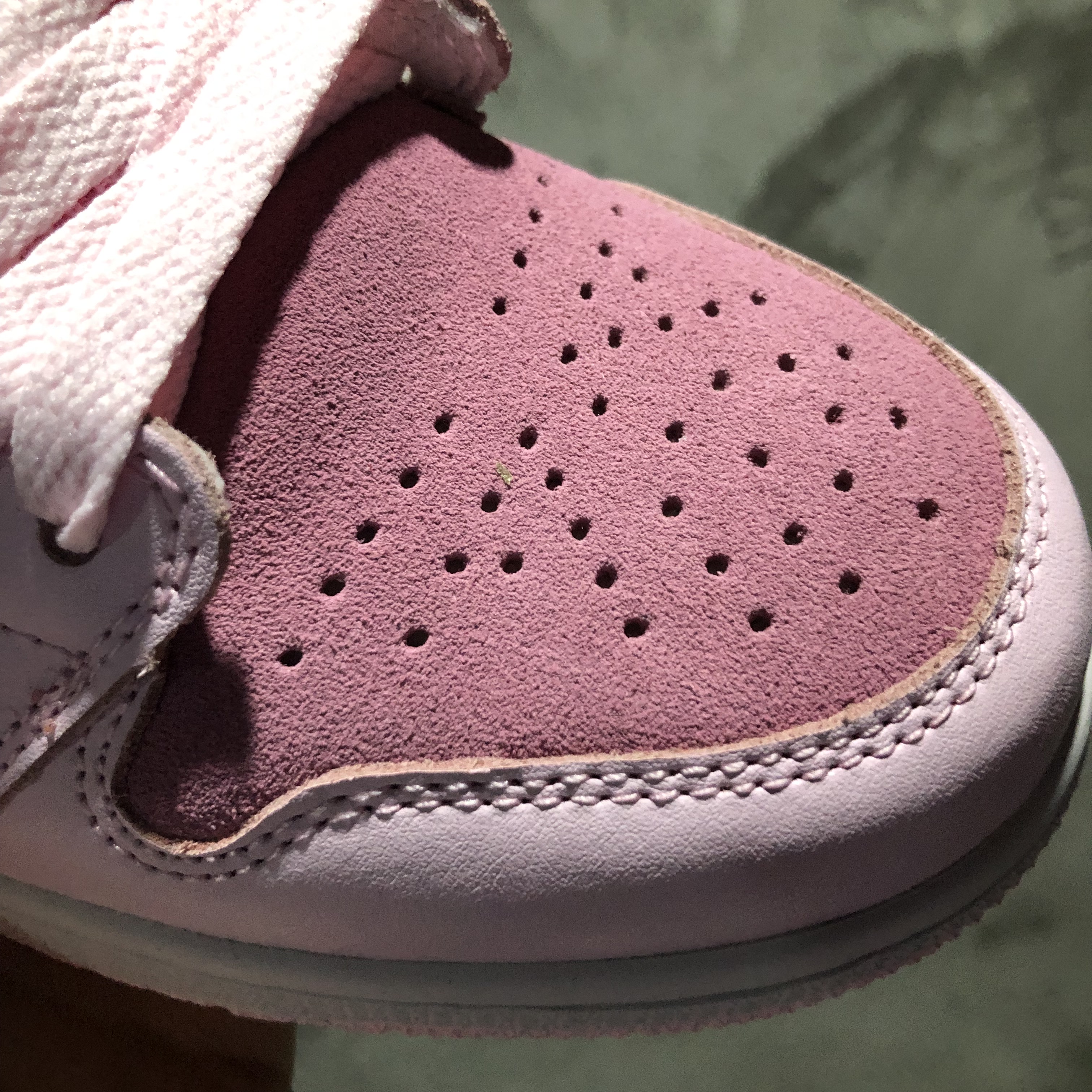 jordan air jordan 1 retro mid - Rosado Blanco