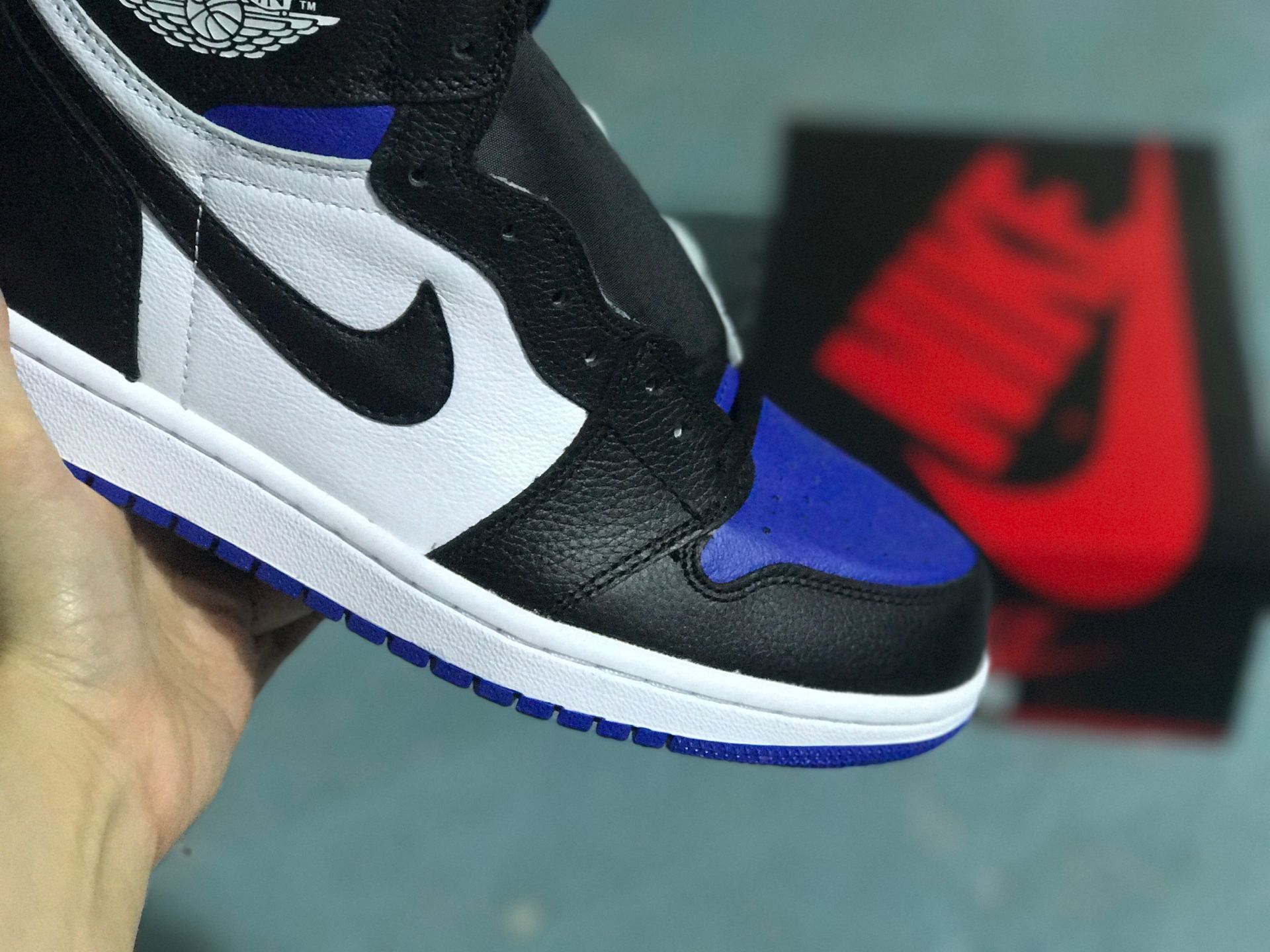 jordan air jordan 1 retro high - Blanco Azul Negro
