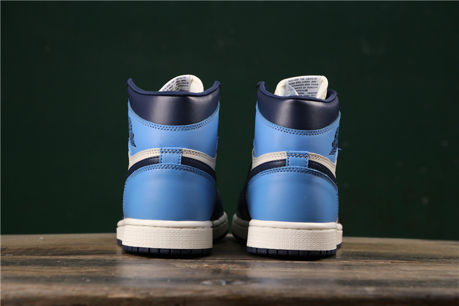 jordan air jordan 1 retro - Blanco Celeste Azul