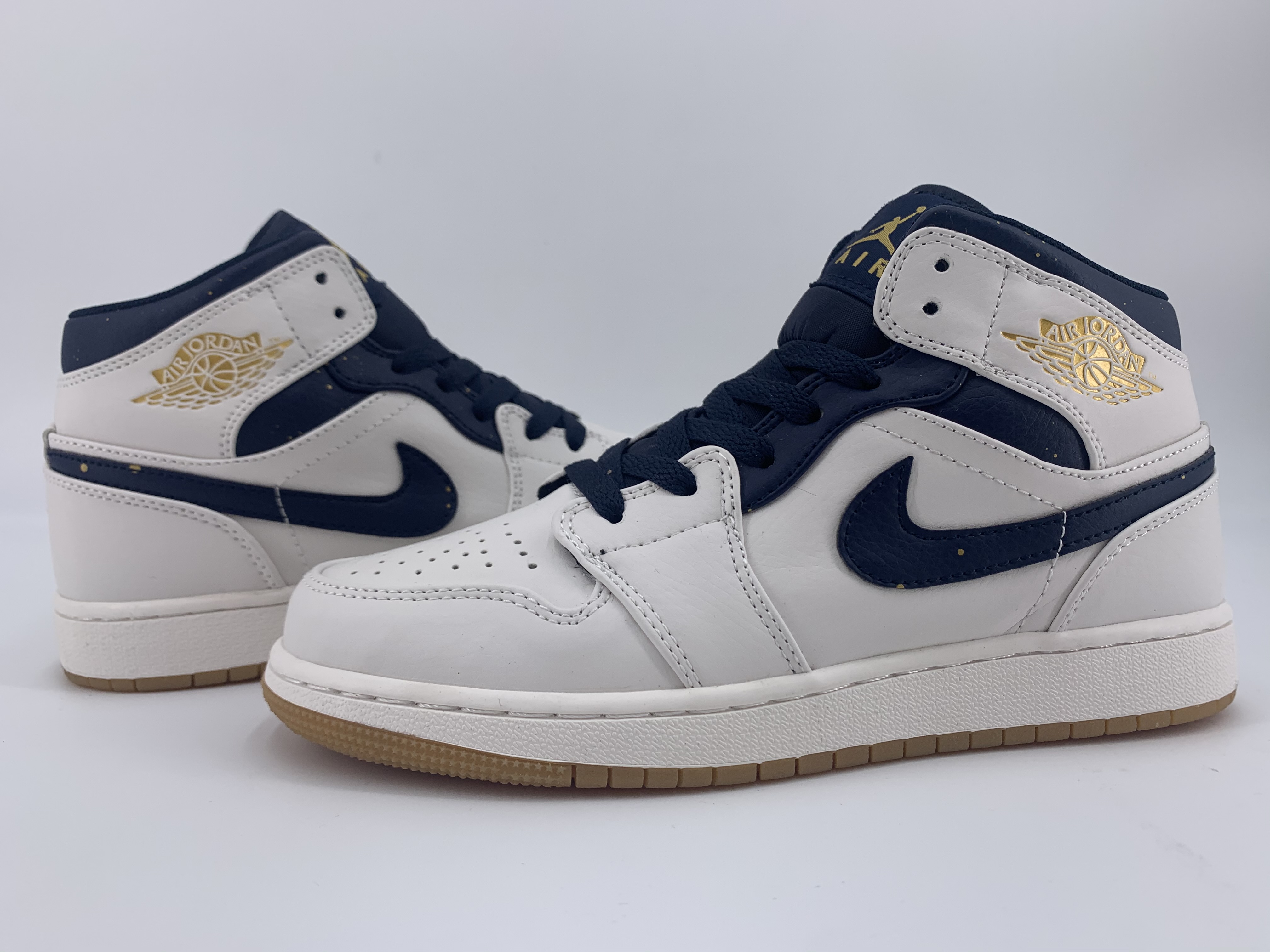 jordan air jordan 1 retro mid - Blanco Azul