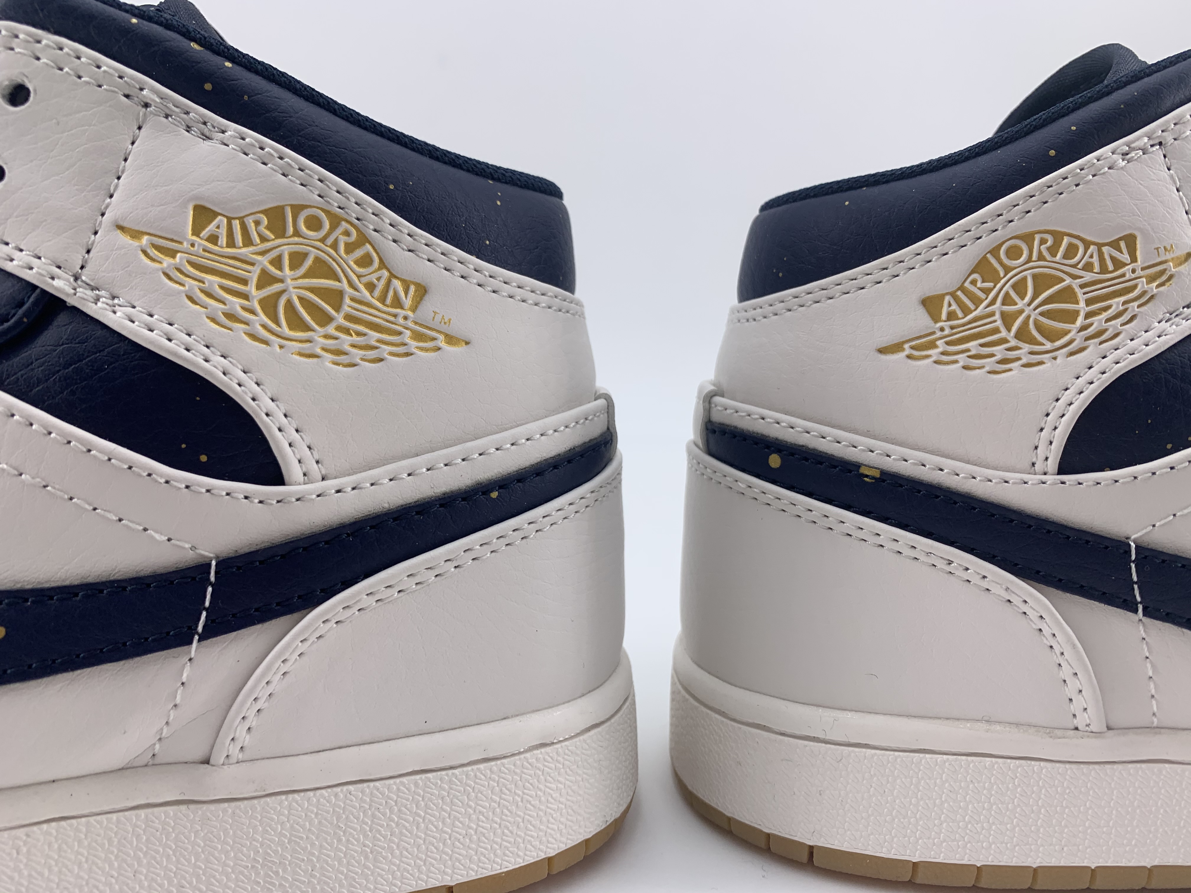 jordan air jordan 1 retro mid - Blanco Azul