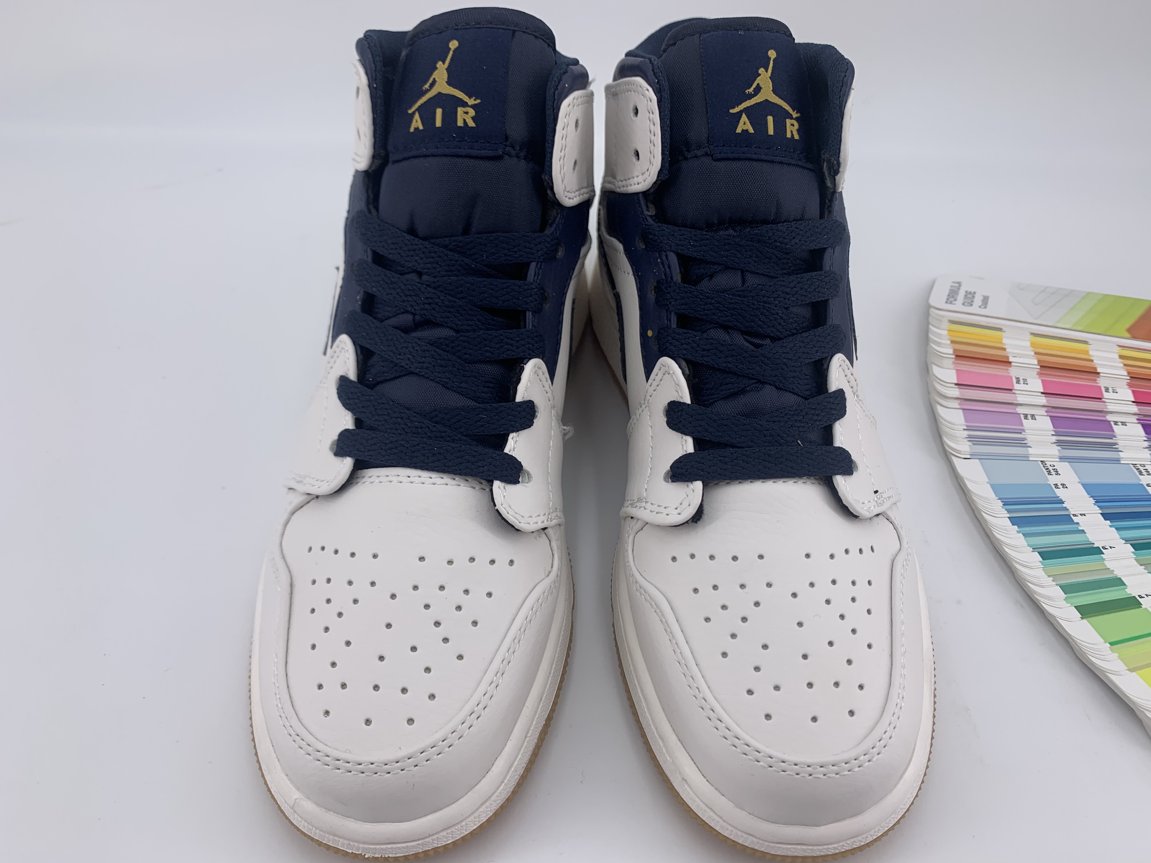 jordan air jordan 1 retro mid - Blanco Azul