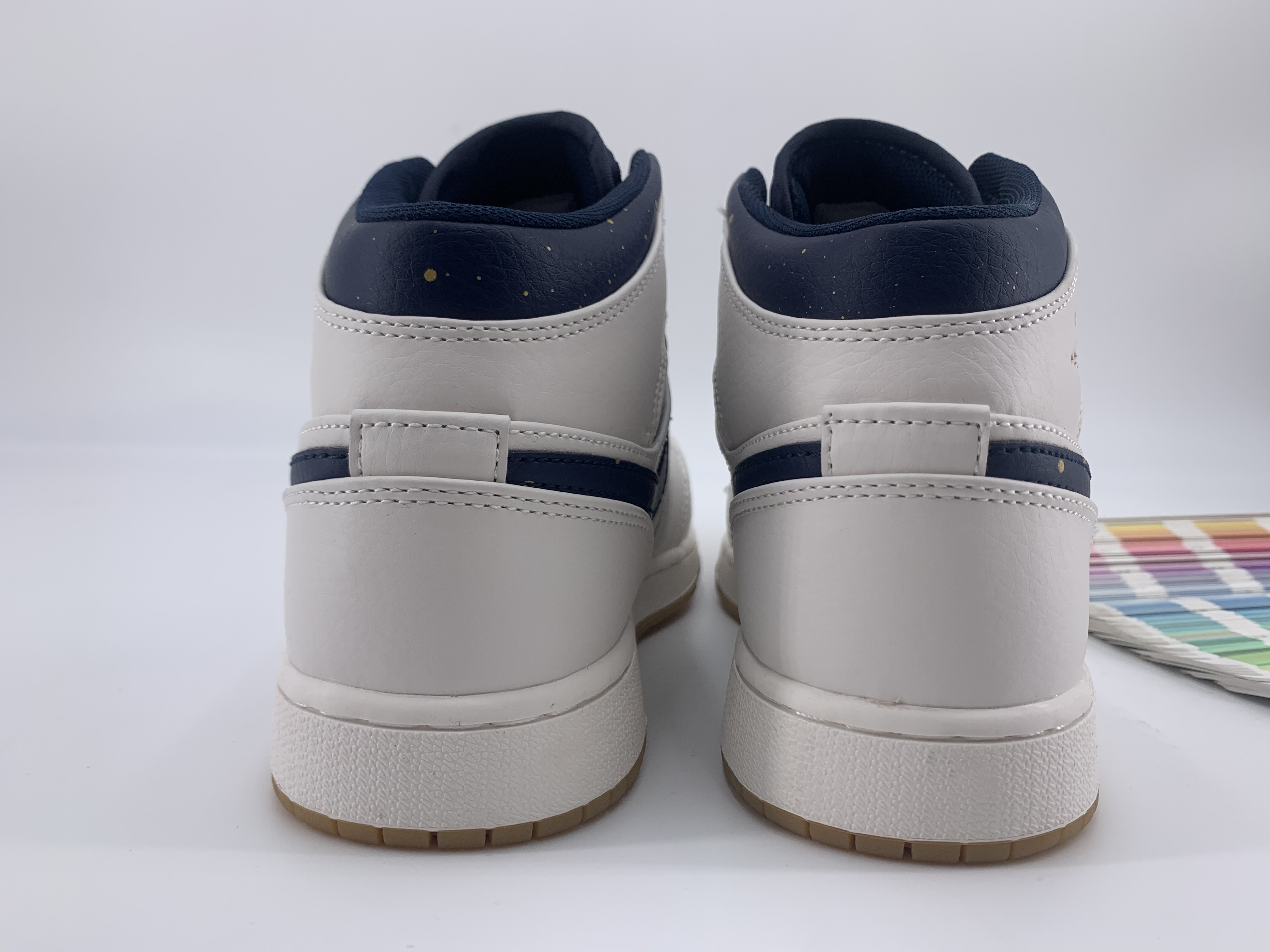 jordan air jordan 1 retro mid - Blanco Azul