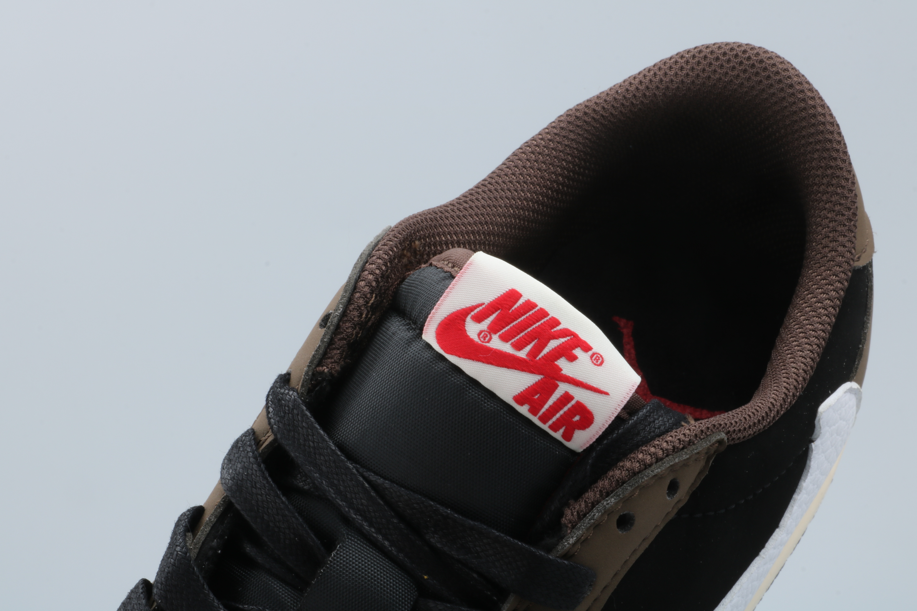 jordan air jordan 1 retro low - Negro Cafe Blanco
