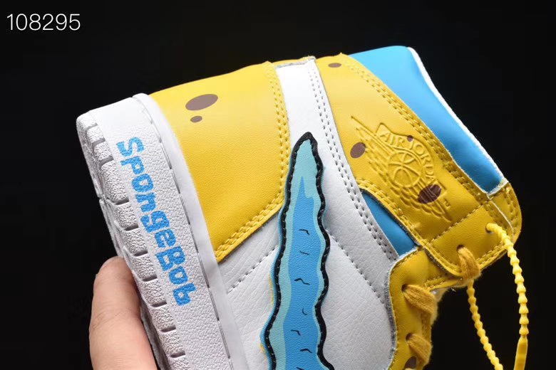 jordan air jordan 1 retro high - Blanco Amarillo Celeste
