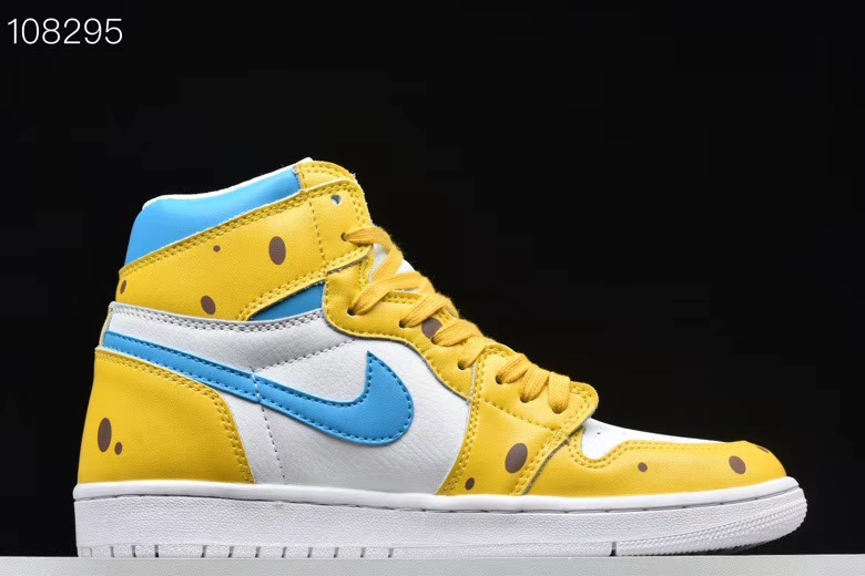 jordan air jordan 1 retro high - Blanco Amarillo Celeste