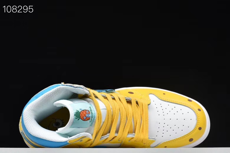 jordan air jordan 1 retro high - Blanco Amarillo Celeste