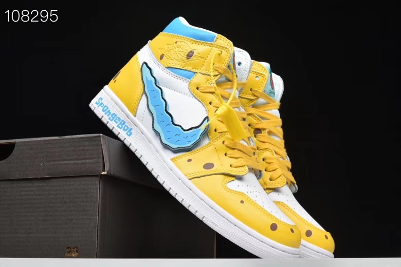 jordan air jordan 1 retro high - Blanco Amarillo Celeste