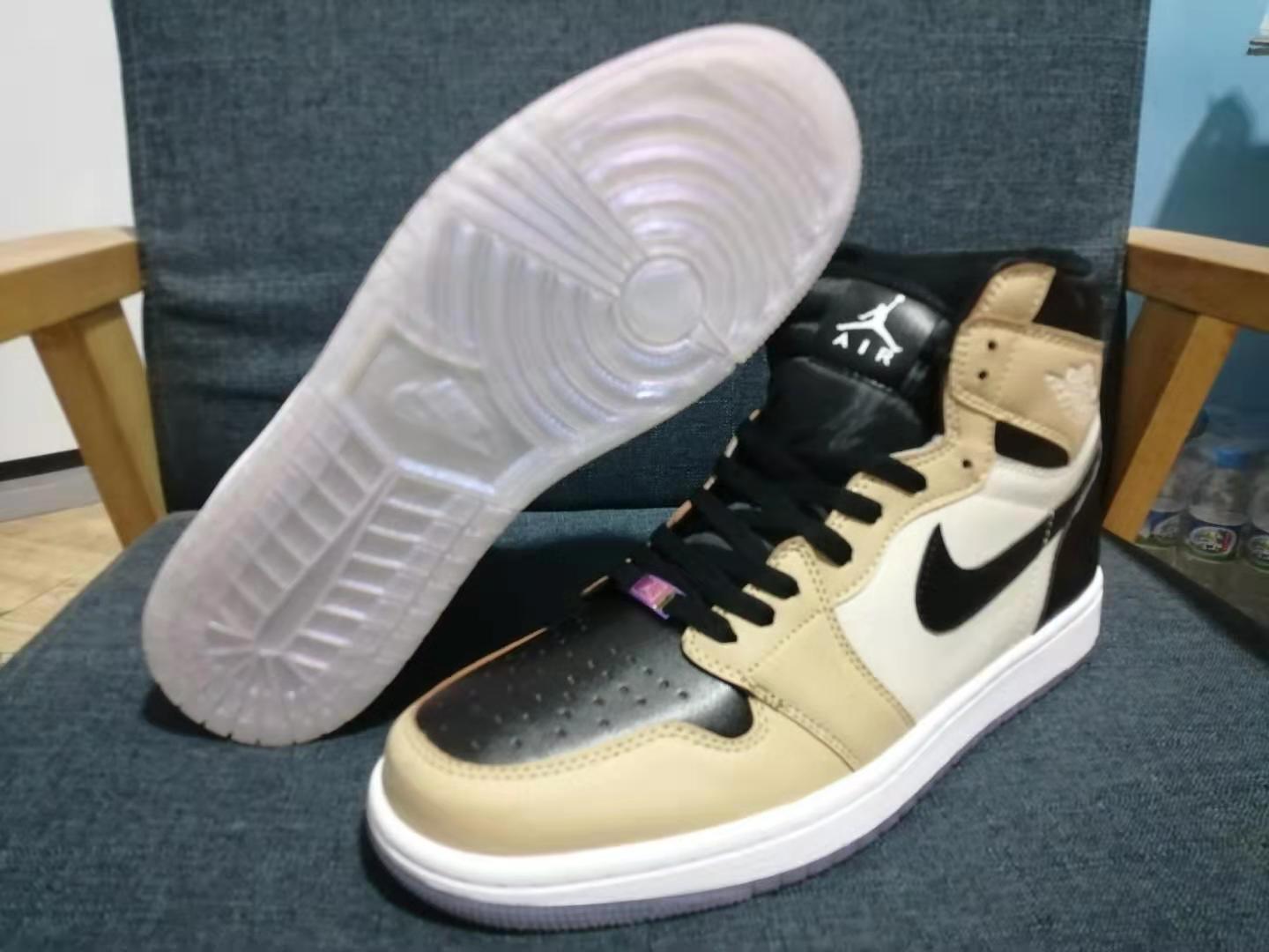 jordan air jordan 1 retro high - Negro Blanco Cafe