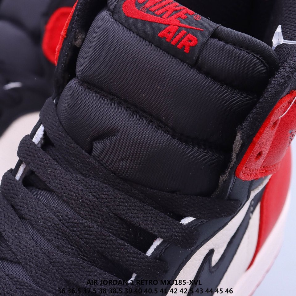 jordan air jordan 1 retro high - Blanco Negro Rojo