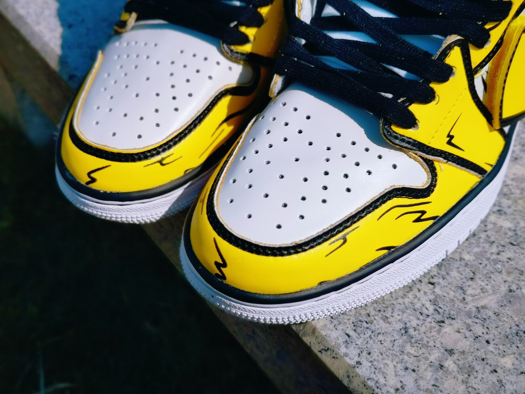 jordan air jordan 1 retro high - Amarillo Negro Naranjo Blanco