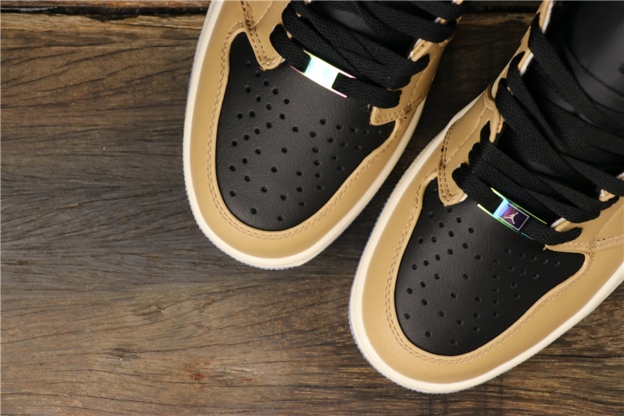 jordan air jordan 1 retro high - Negro Cafe Blanco
