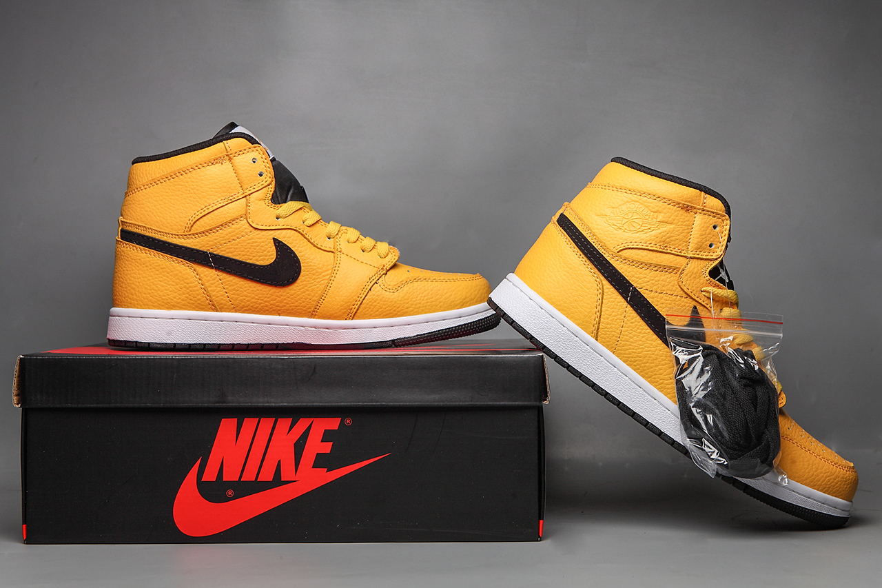 jordan air jordan 1 retro high - Amarillo Negro