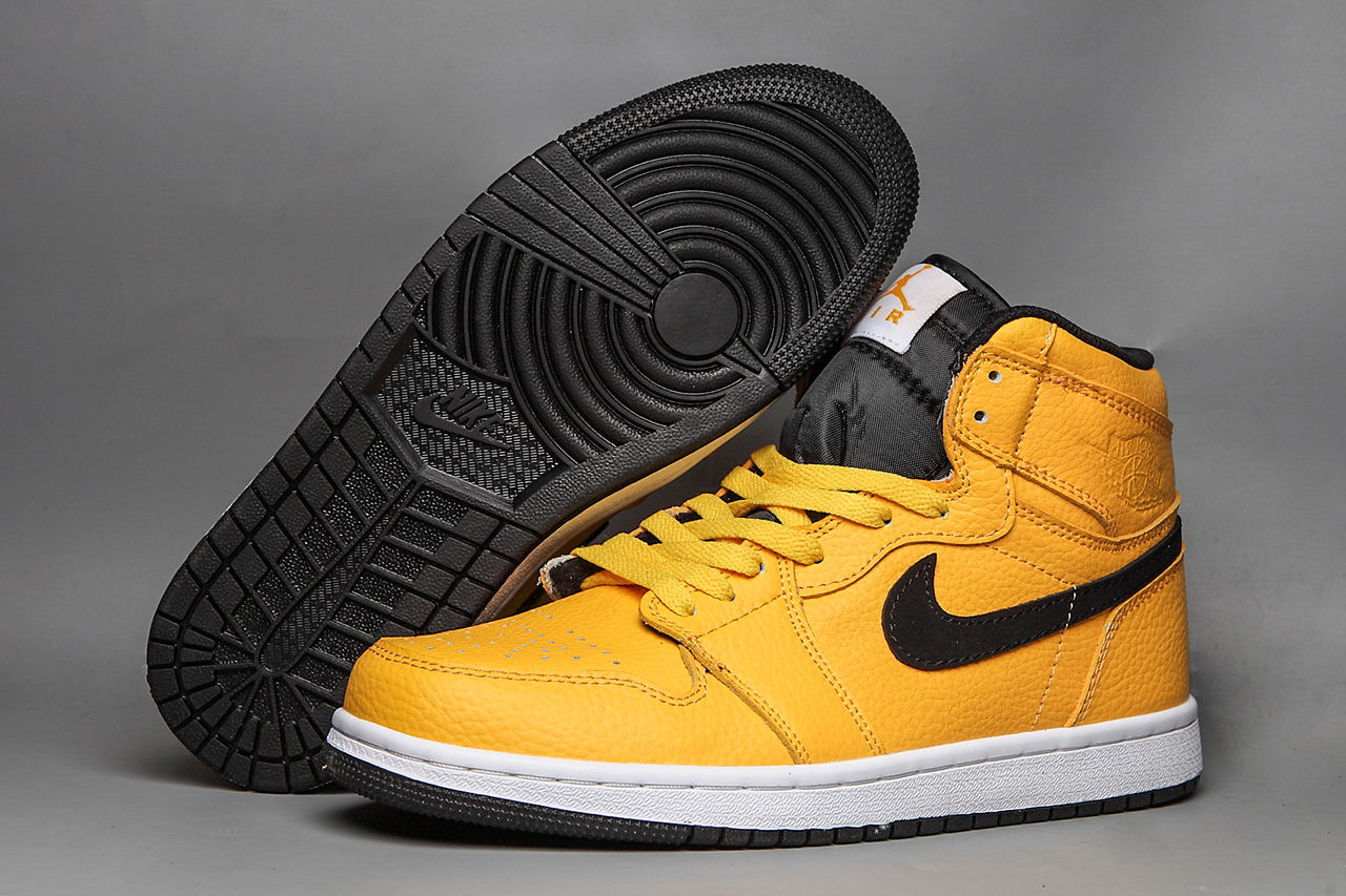 jordan air jordan 1 retro high - Amarillo Negro