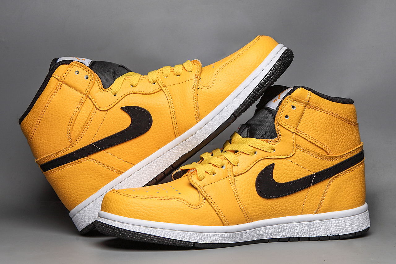 jordan air jordan 1 retro high - Amarillo Negro