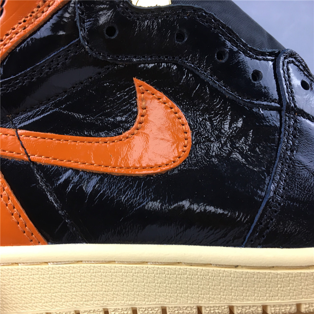 jordan air jordan 1 retro high - Naranjo Negro