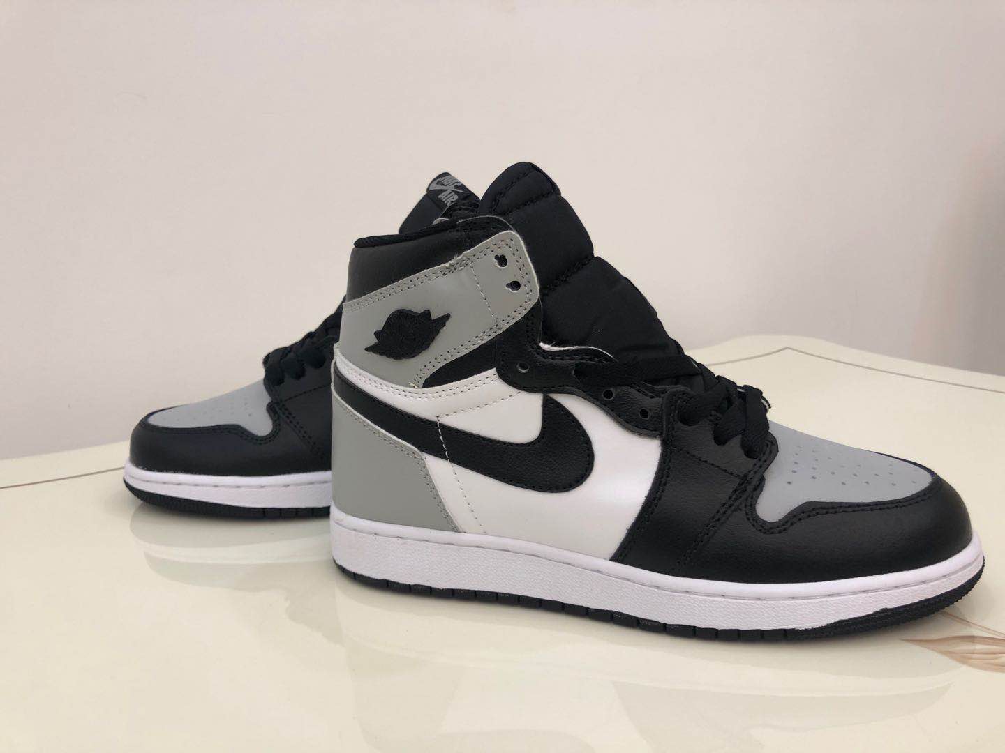 jordan air jordan 1 retro high - Blanco Negro Gris