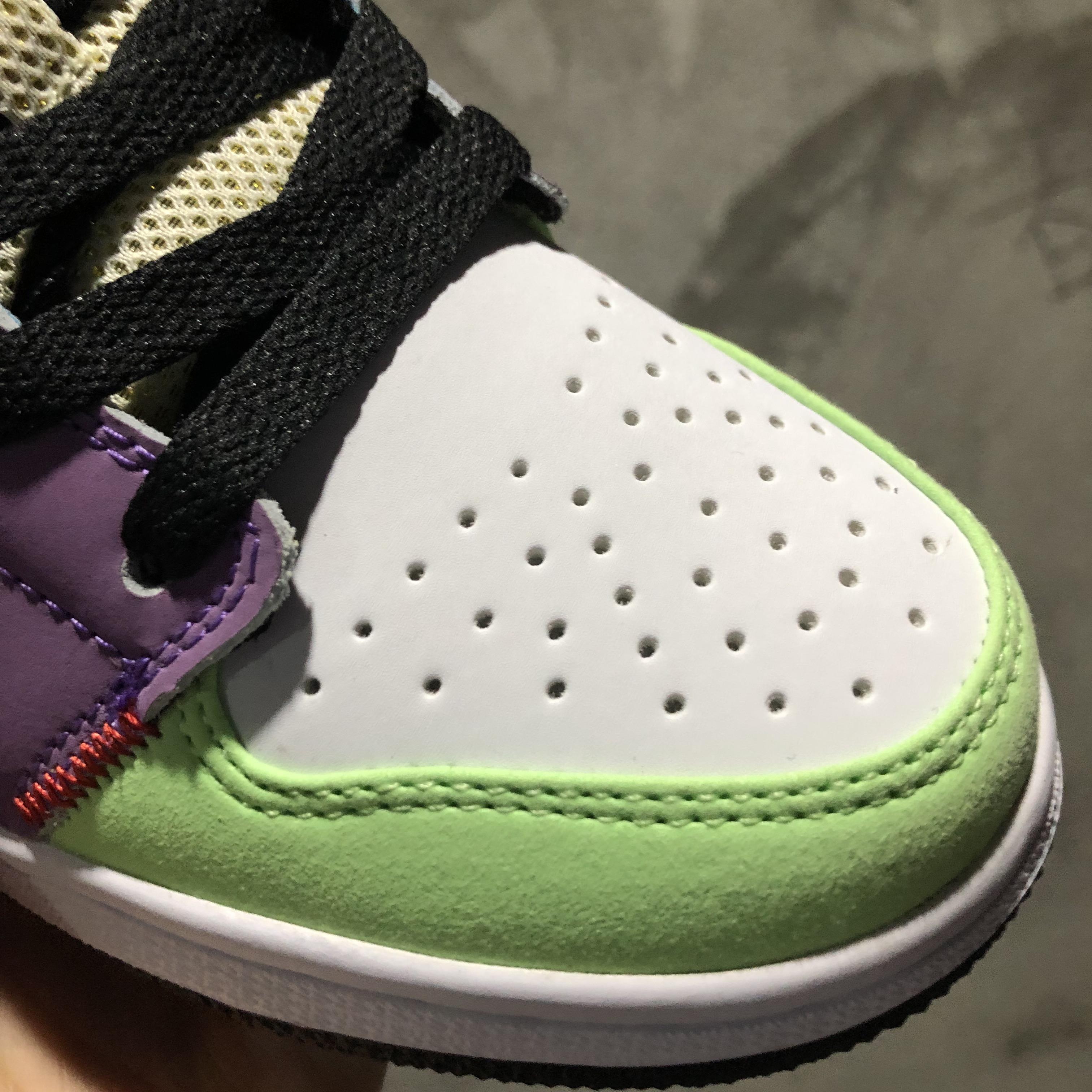 jordan air jordan 1 retro low - Blanco Negro Arcoiris