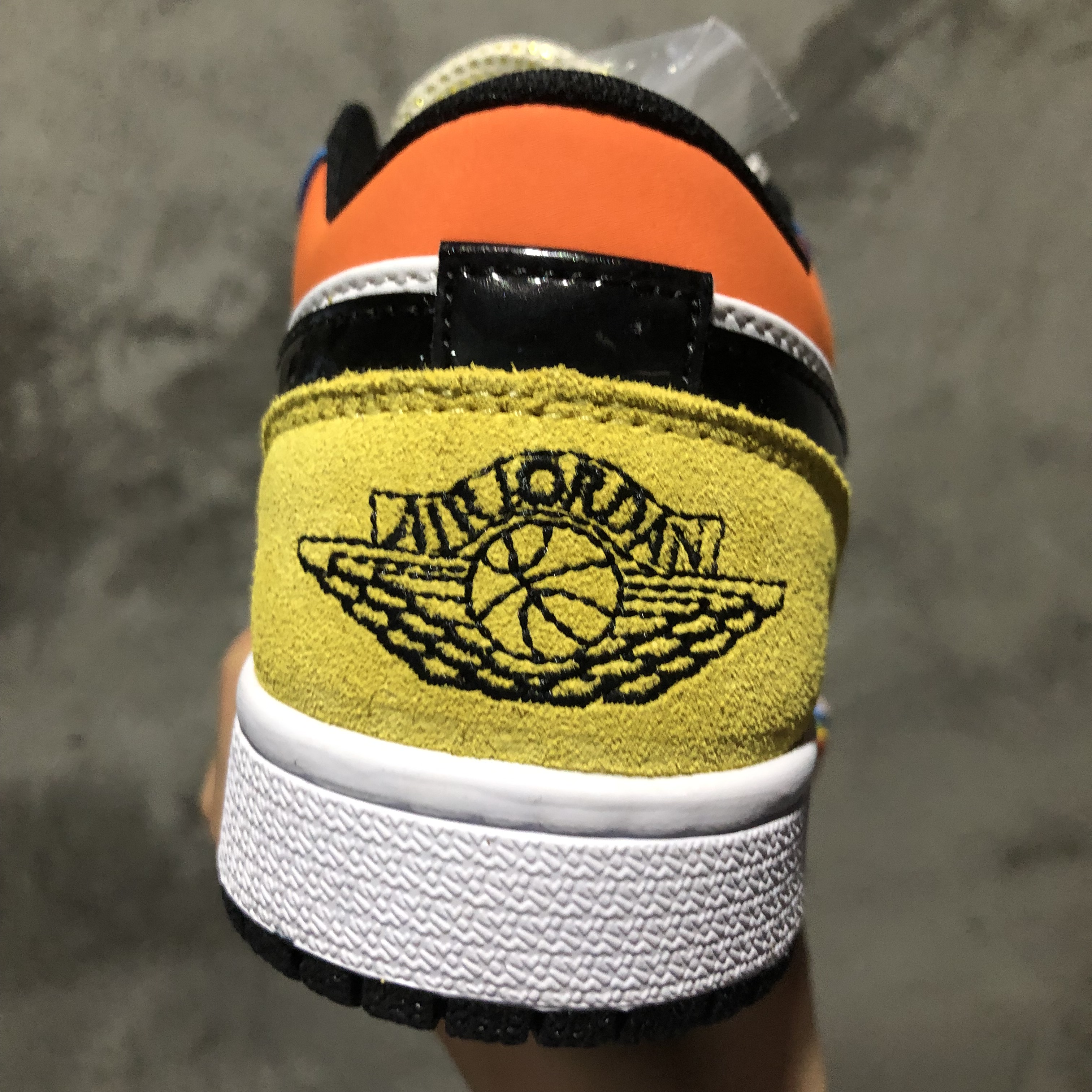 jordan air jordan 1 retro low - Blanco Negro Arcoiris