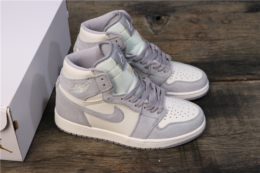 jordan air jordan 1 retro high - Blanco Gris