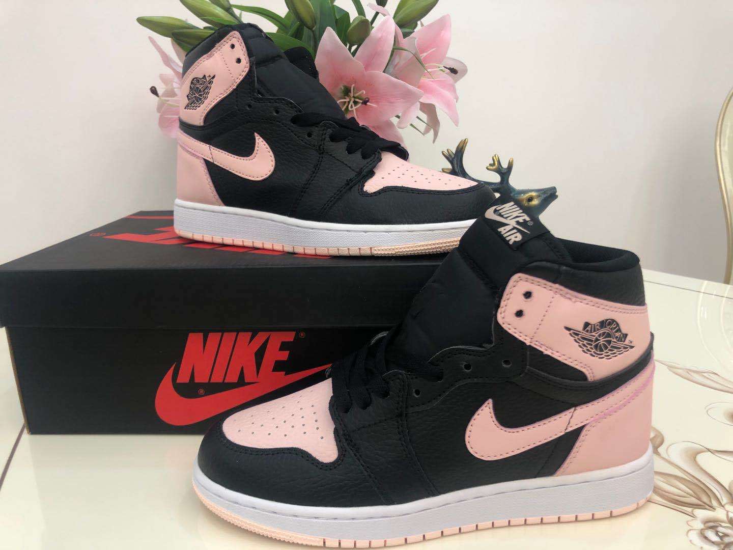 jordan air jordan 1 retro high - Negro Rosado