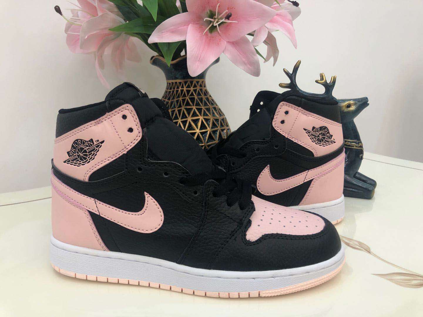 jordan air jordan 1 retro high - Negro Rosado