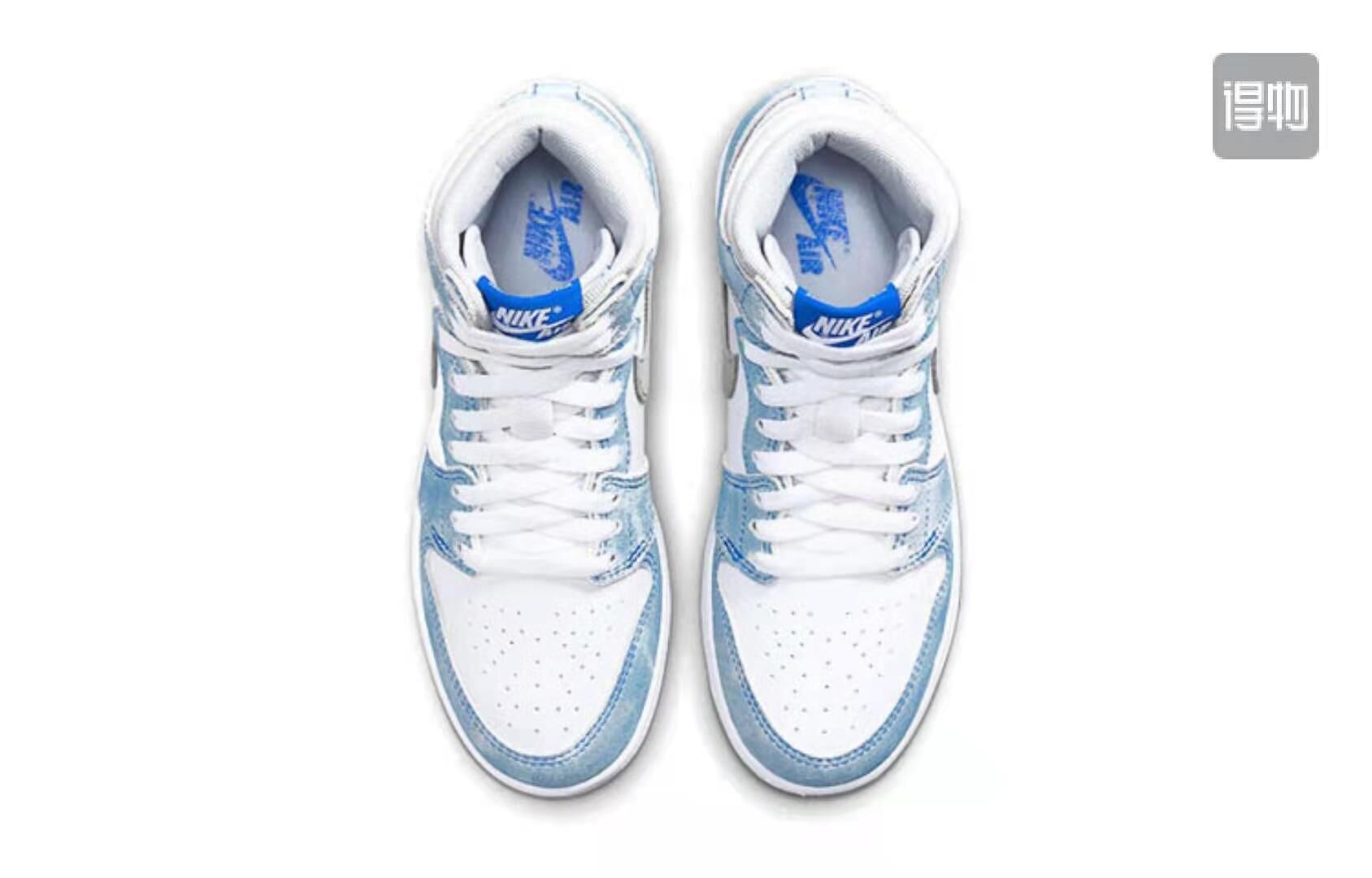 jordan air jordan 1 retro high - Celeste Blanco Gris