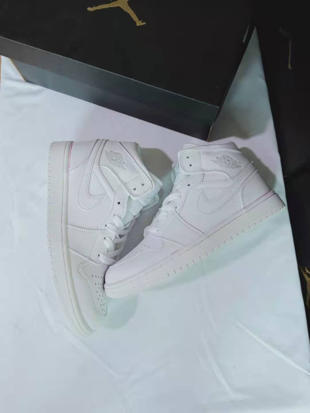 jordan air jordan 1 retro mid - Blanco