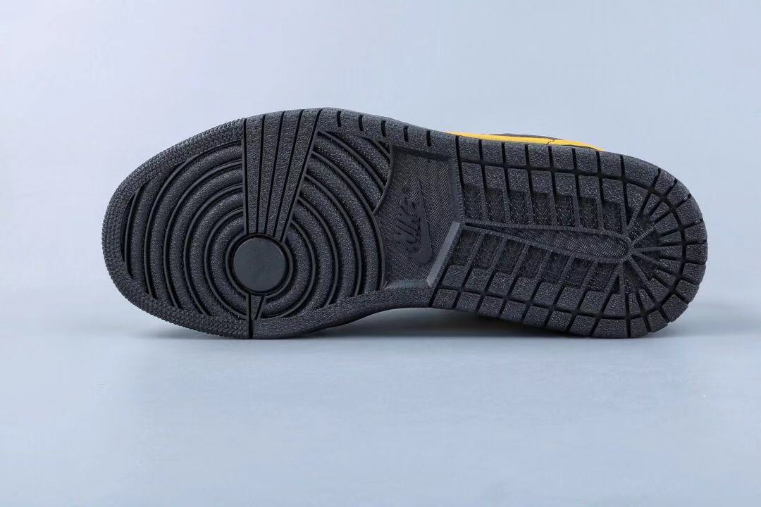 jordan air jordan 1 retro low - Negro Amarillo