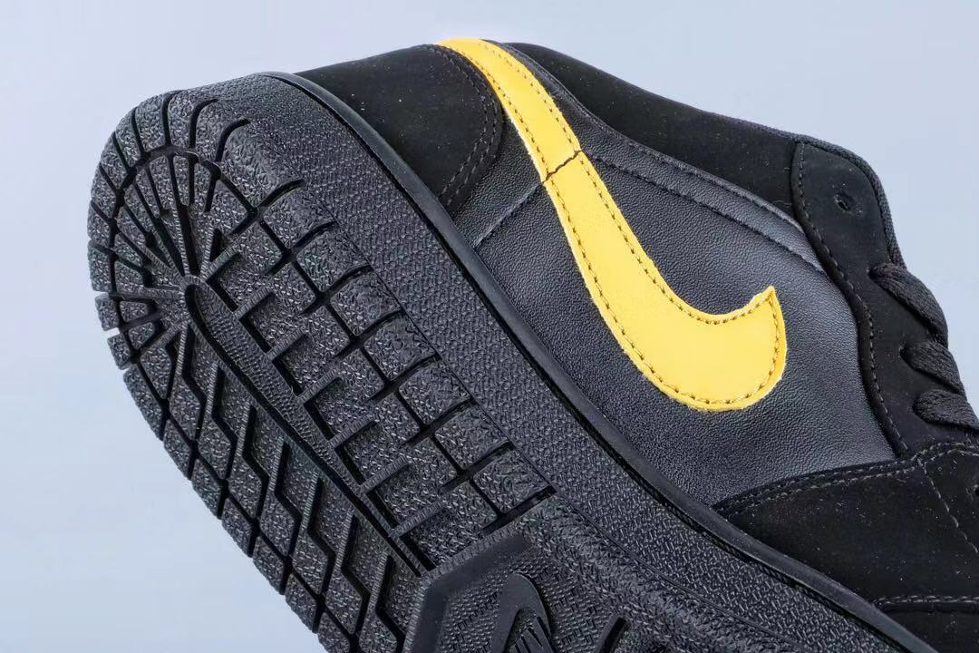 jordan air jordan 1 retro low - Negro Amarillo