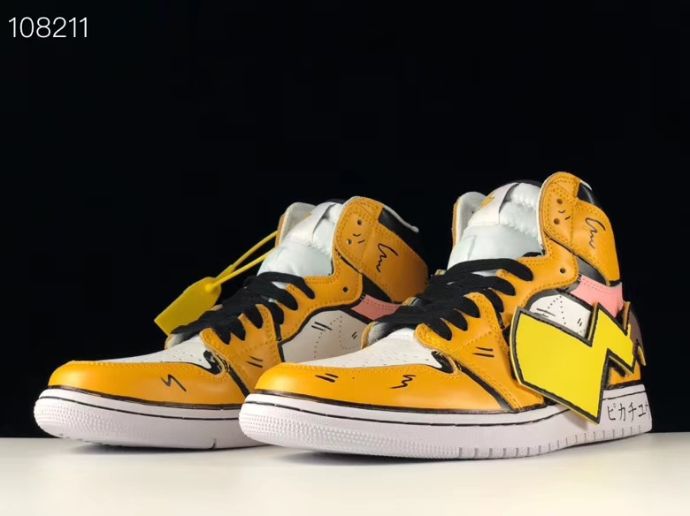 jordan air jordan 1 retro high - Blanco Amarillo Cafe Rosado