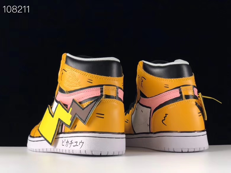 jordan air jordan 1 retro high - Blanco Amarillo Cafe Rosado
