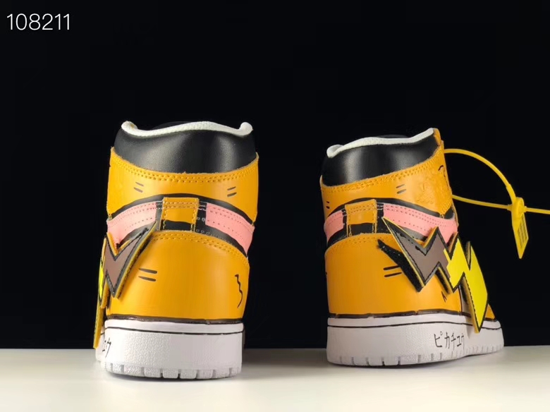 jordan air jordan 1 retro high - Blanco Amarillo Cafe Rosado