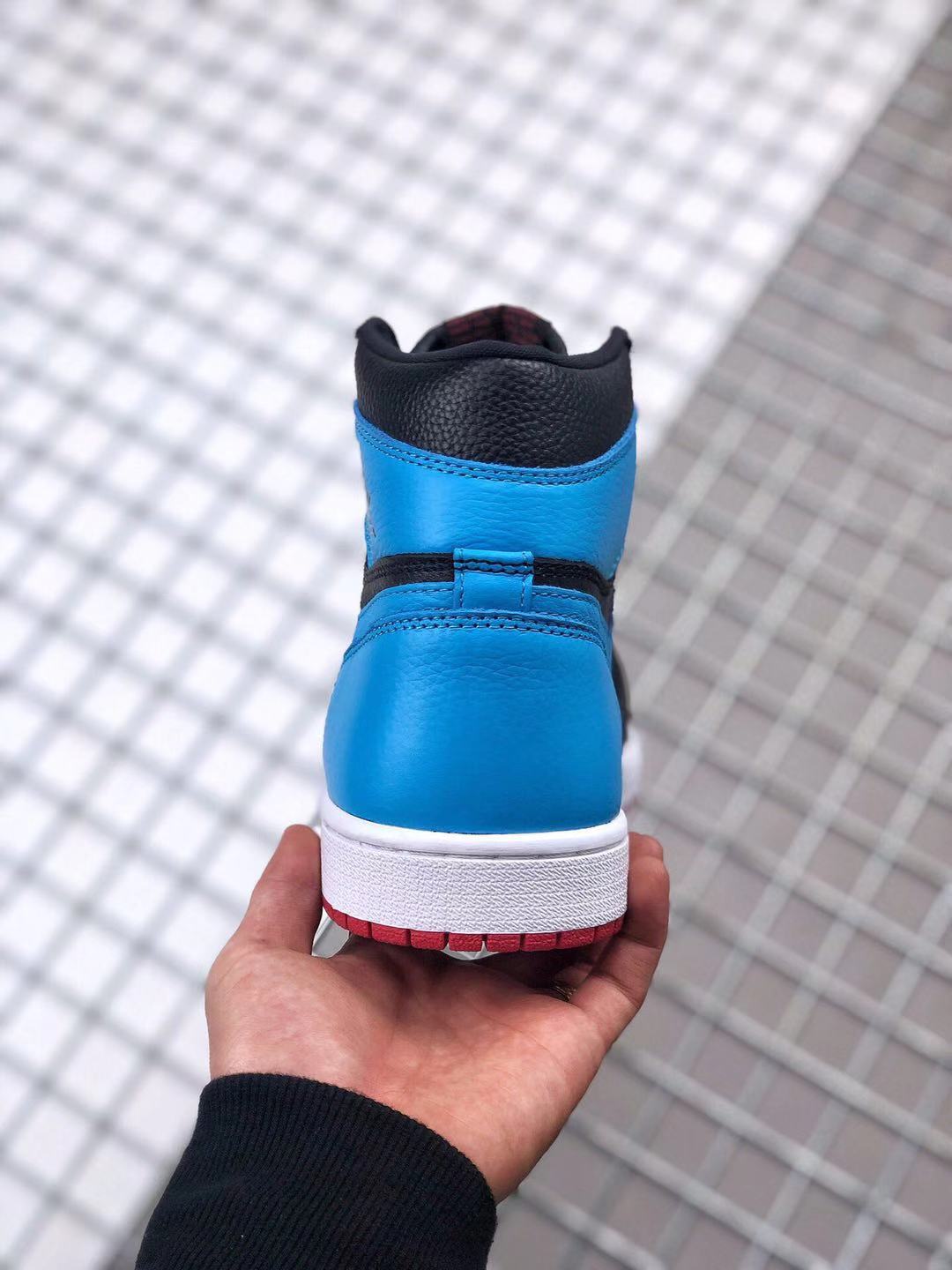 jordan air jordan 1 retro high - Negro Rojo Celeste