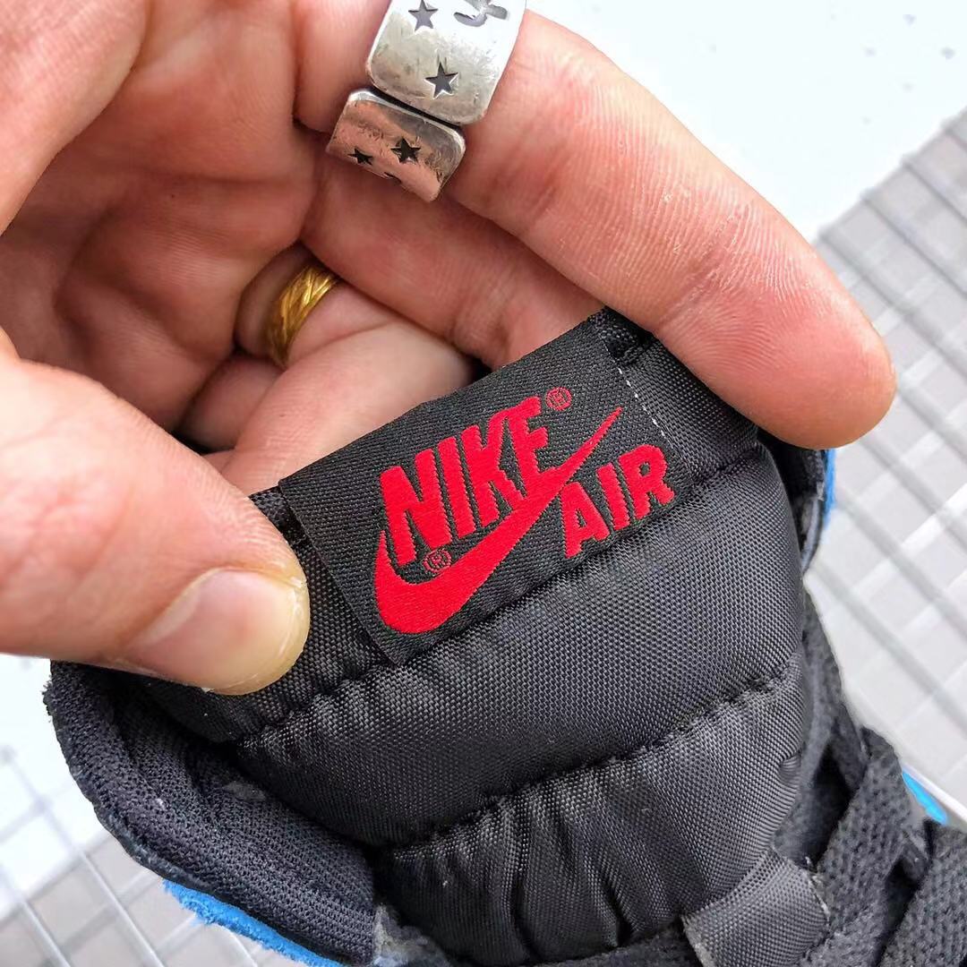 jordan air jordan 1 retro high - Negro Rojo Celeste