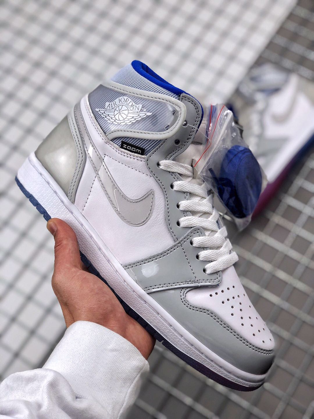 jordan air jordan 1 retro high - Blanco Plateado