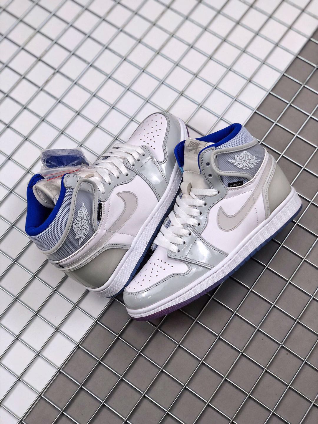 jordan air jordan 1 retro high - Blanco Plateado
