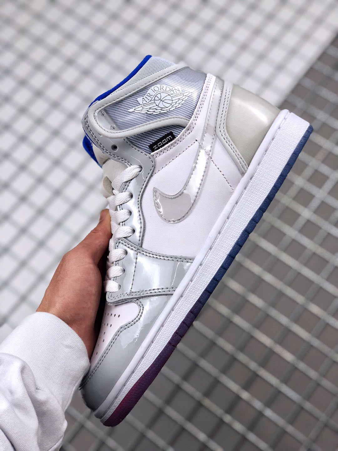 jordan air jordan 1 retro high - Blanco Plateado