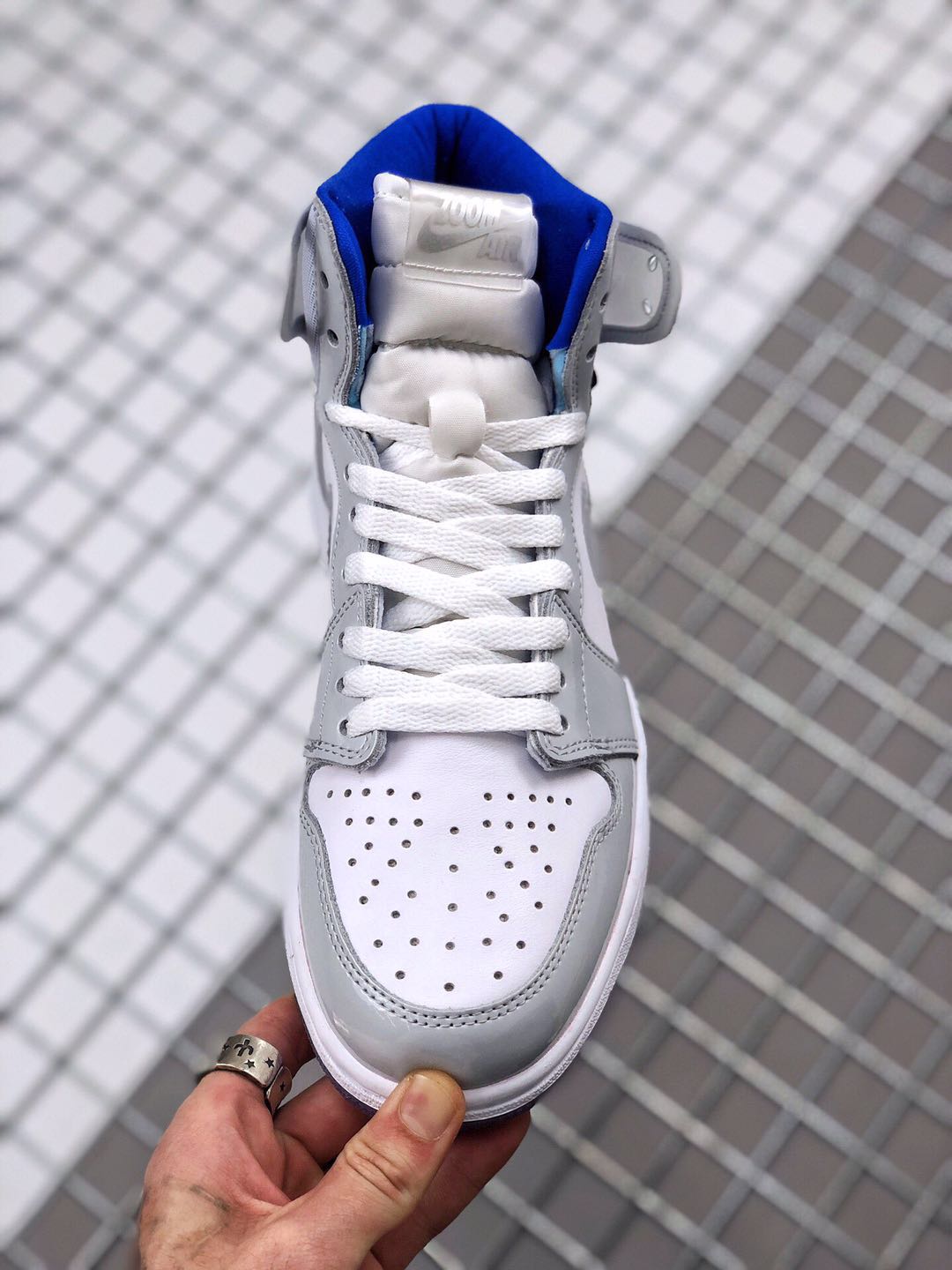 jordan air jordan 1 retro high - Blanco Plateado