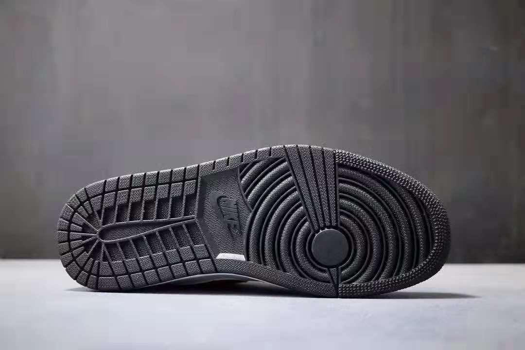jordan air jordan 1 retro mid - Negro Naranjo Blanco