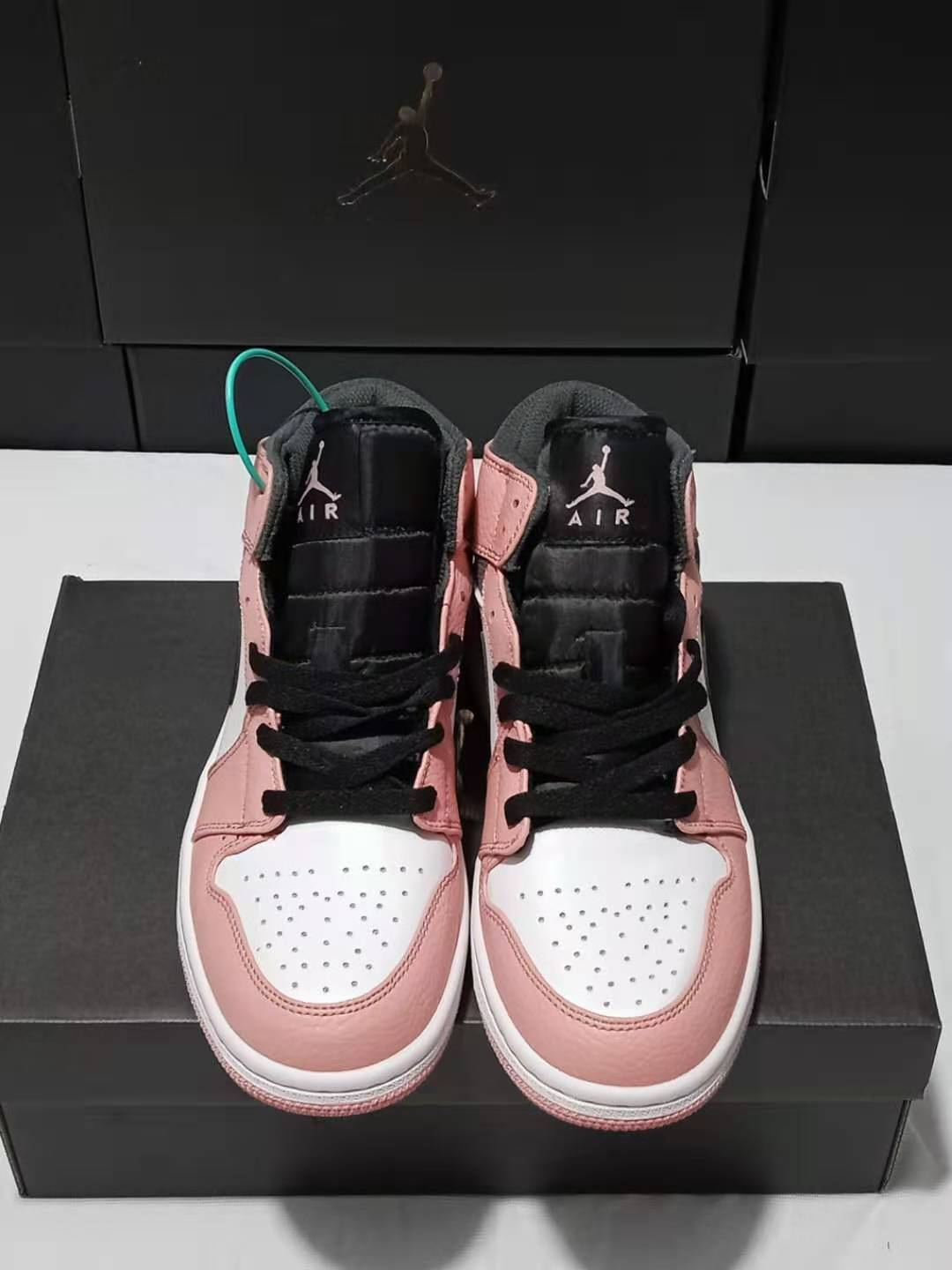jordan air jordan 1 retro high - Negro Blanco Rosado