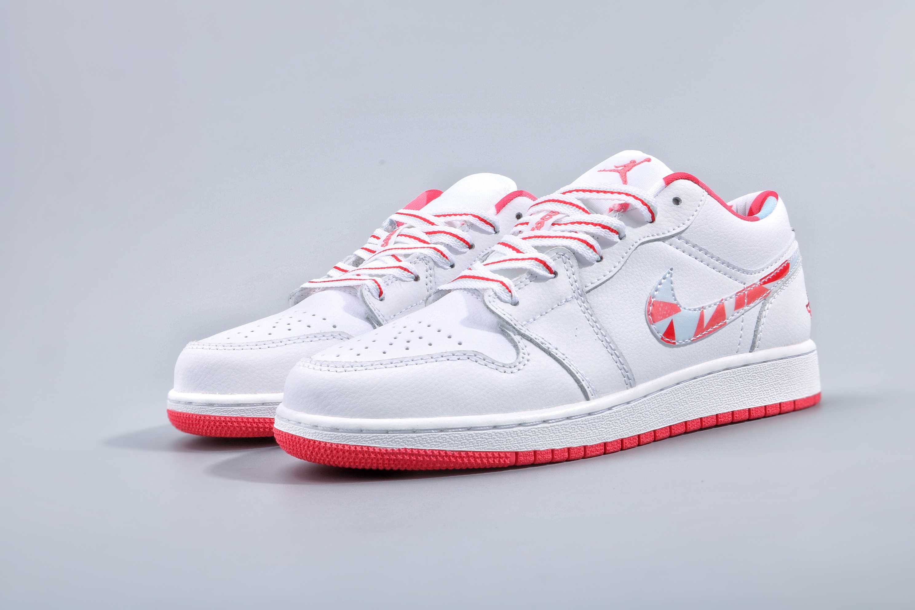jordan air jordan 1 retro low - Blanco Rosado
