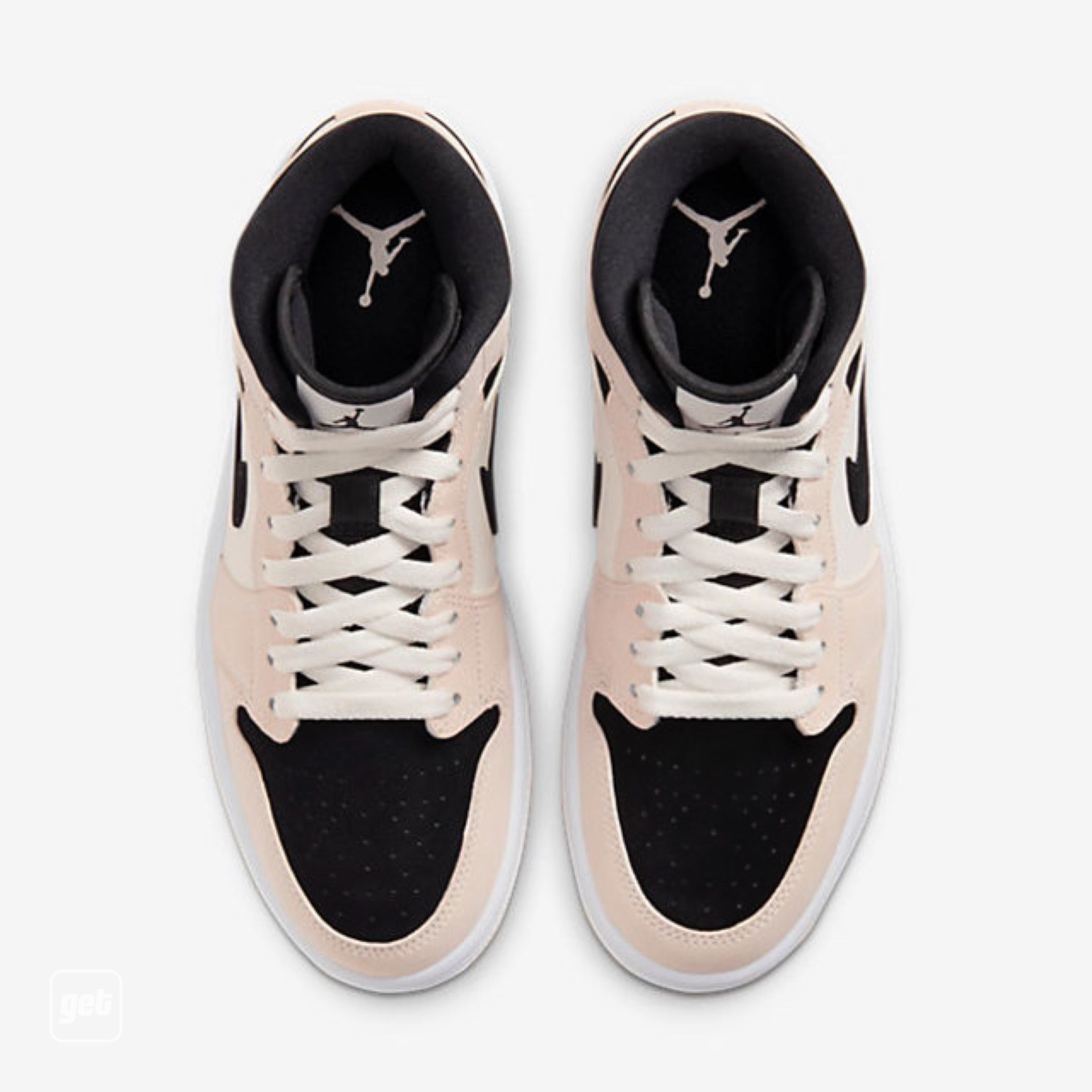 jordan air jordan 1 retro high - Negro Rosado Blanco