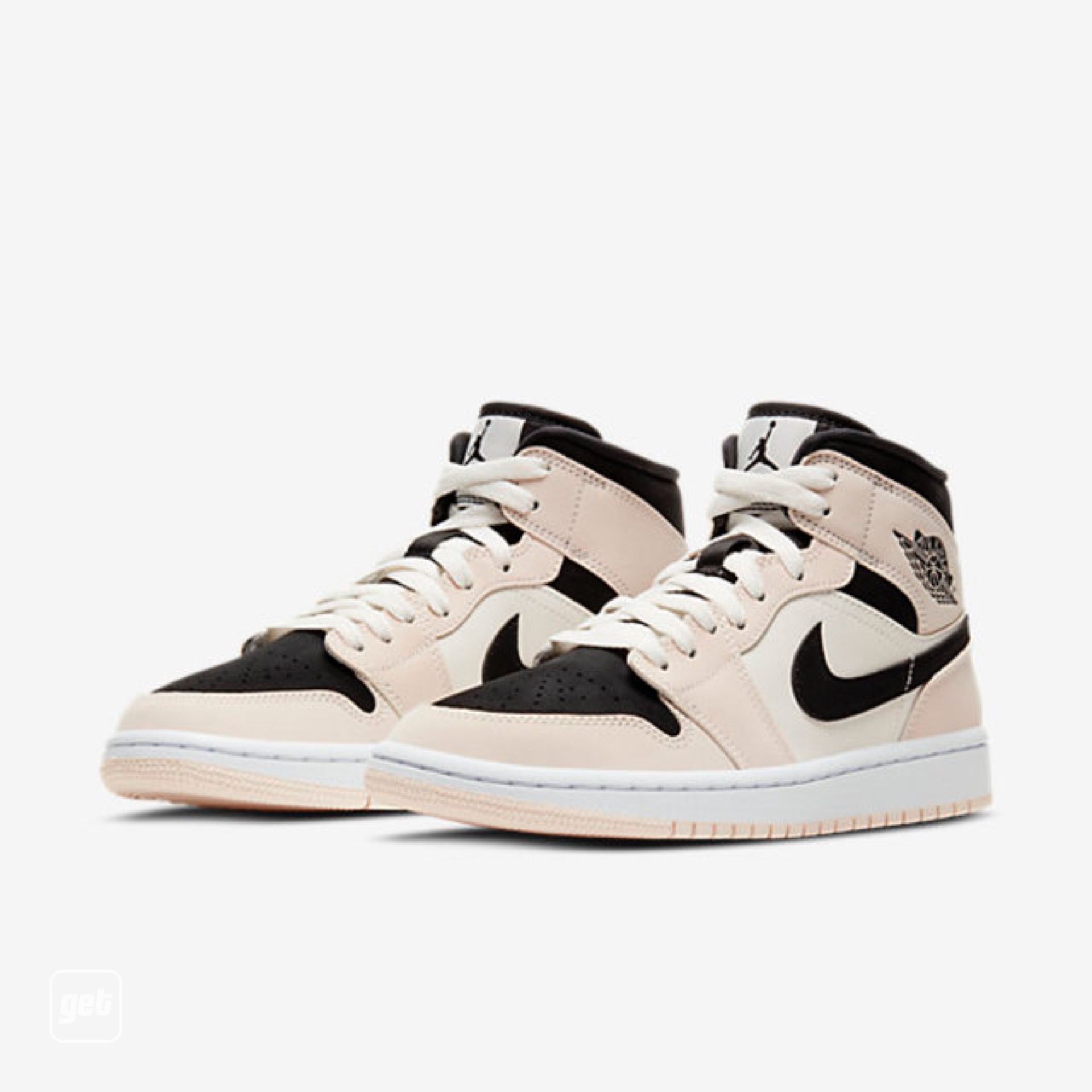 jordan air jordan 1 retro high - Negro Rosado Blanco