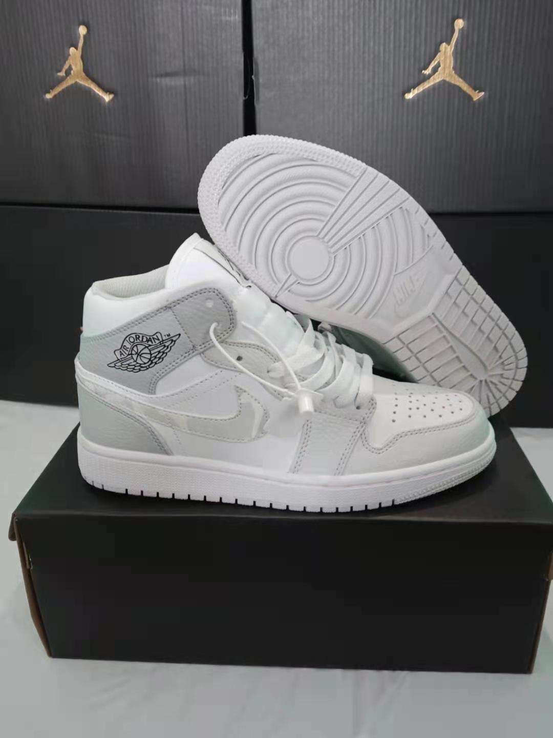 jordan air jordan 1 retro high - Blanco Gris