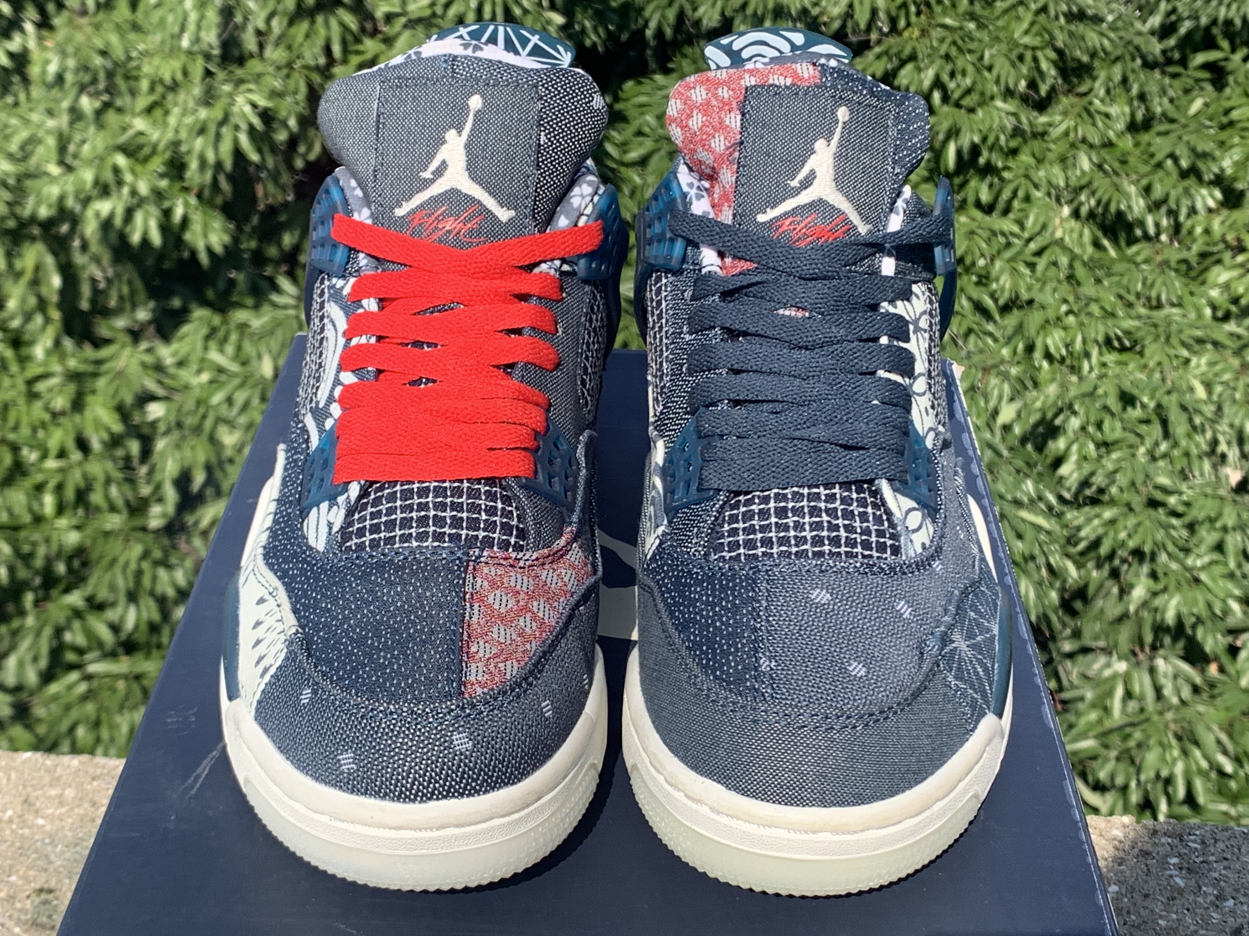 jordan air jordan 4 retro - Azul Rojo